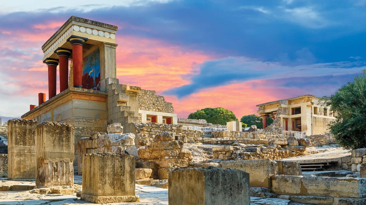 Knossos Palace Europe’s first civilization